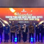 Bupati Kutai Timur (Kutim) Ardiansyah Sulaiman menghadiri Peluncuran tahapan Pemilihan Kepala Daerah (Pilkada) yang resmi digelar Komisi Pemilihan Umum (KPU) Kabupaten Kutai Timur (Kutim)
