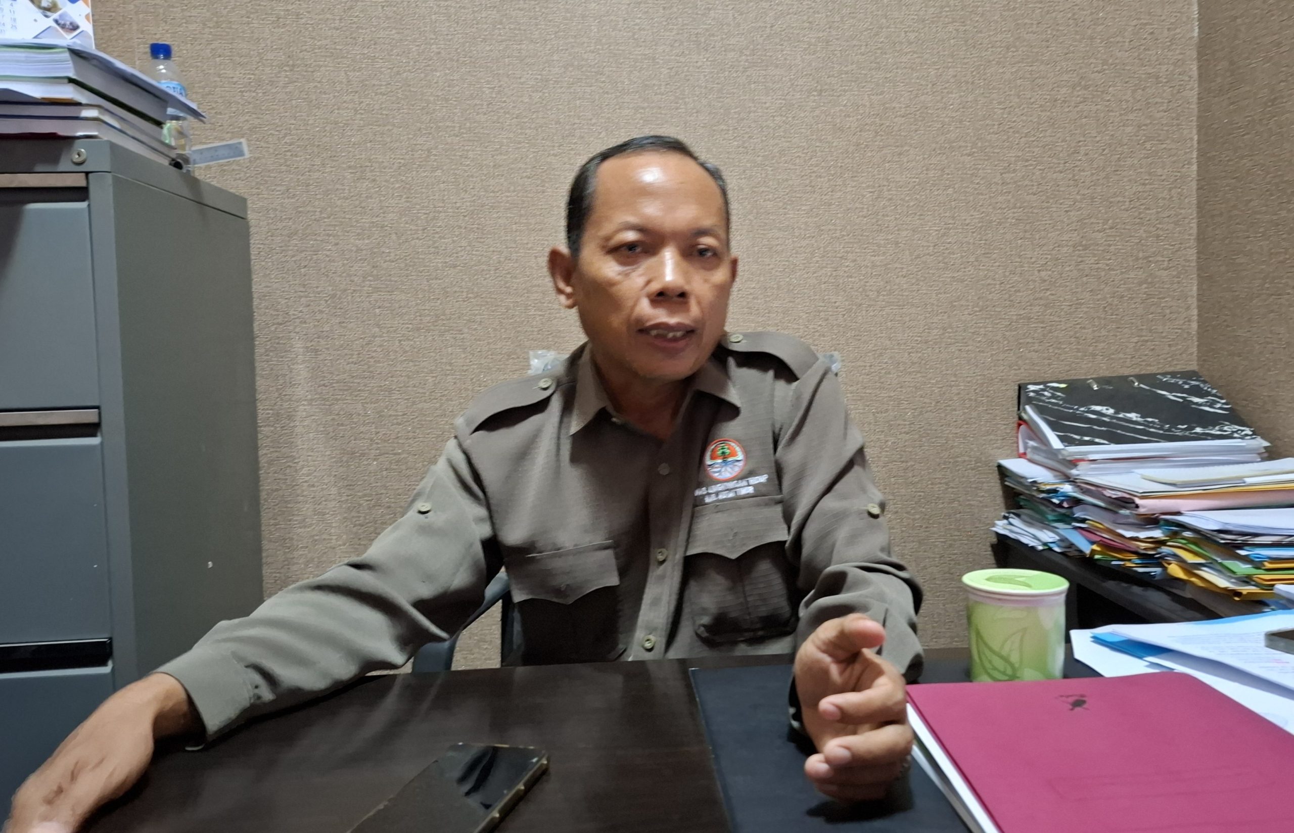 Kepala Bidang (Kabid) Pengelolaan Sampah dan Limbah B3 Sugiyo