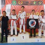 Kepala Dinas Pemuda dan Olahraga (Kadispora) Kutim Basuki Isnawan hadiri Penutupan Kejuaraan Kutim Open Taekwondo Championship 2024