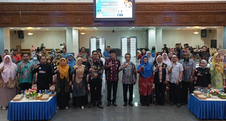 Bupati Kutim Ardiansyah Sulaiman menghadiri agenda Lomba Bertutur yang digelar Dinas Perpustakaan dan Kearsipan