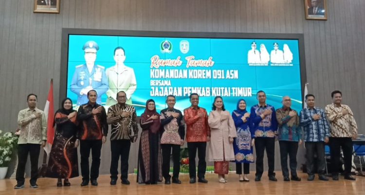 Ramah tamah Komandan Korem 091 Aji Suryata Kusuma, Brigjen TNI Anggara Sitompul