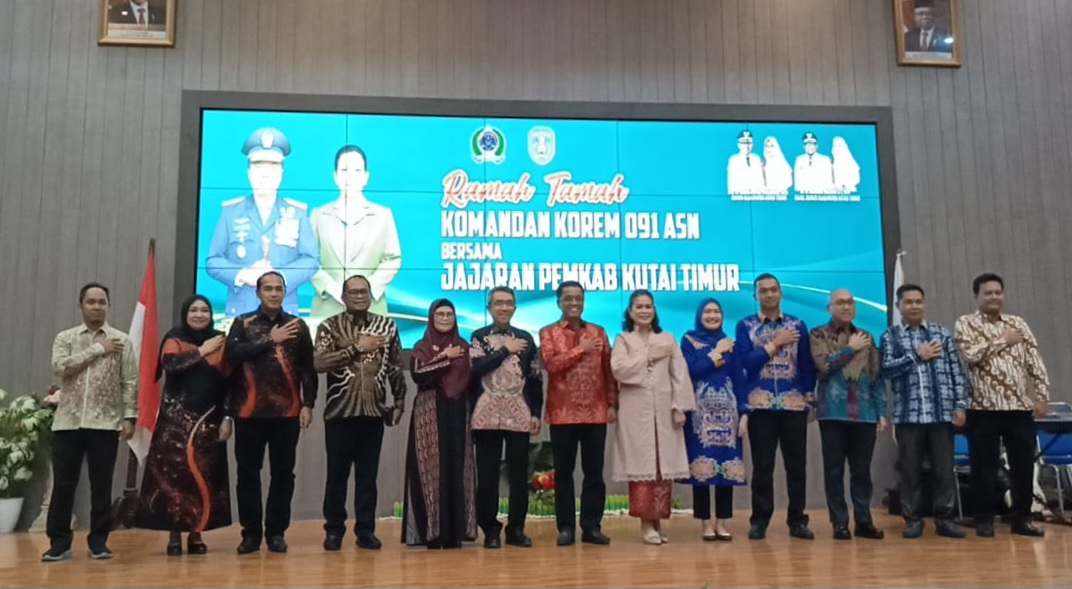 Ramah tamah Komandan Korem 091 Aji Suryata Kusuma, Brigjen TNI Anggara Sitompul