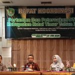 Rapat Koordinasi (rakor) pertanian dan peternakan Dinas Tanaman Pangan Holtikultura dan Peternakan (DTPHP) Kabupaten Kutai Timur (Kutim)
