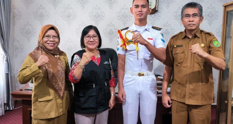 Sunnu Wahyudi (16 tahun), siswa SMKN 2 Sangatta Utara yang lolos seleksi sebagai anggota Paskibraka Nasional 2024