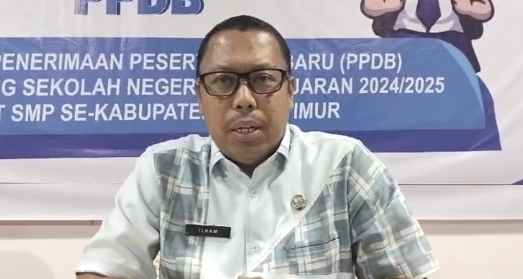 Kepala Bidang (Kabid) Pembinaan SMP Disdikbud Kutim, Ilham